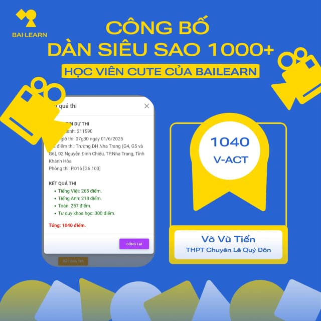 Thành tích học viên 2