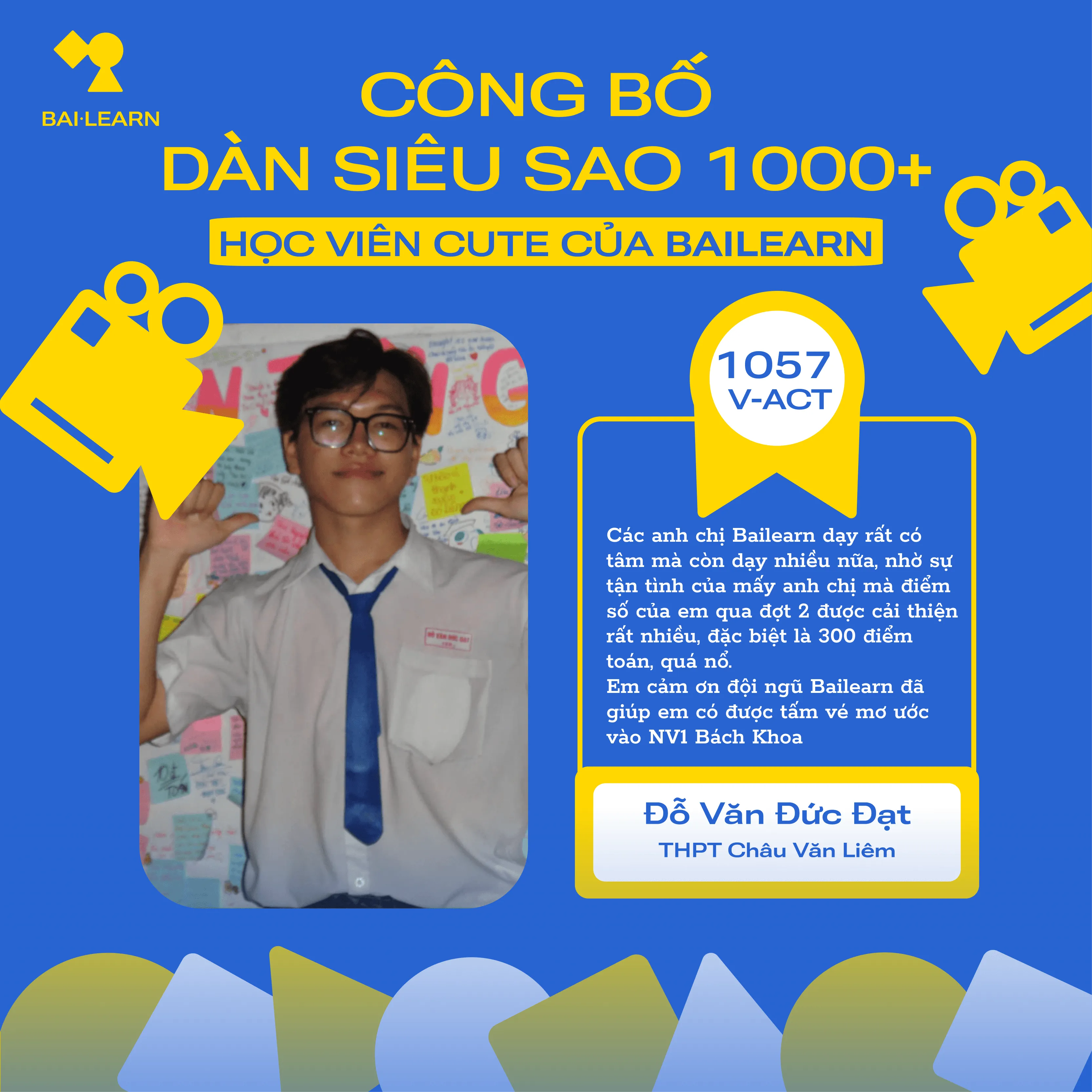 Công bố điểm 1000+-1